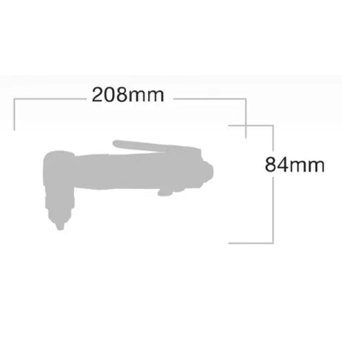 AL-1202 3/8" Reversible Angle Air Drill