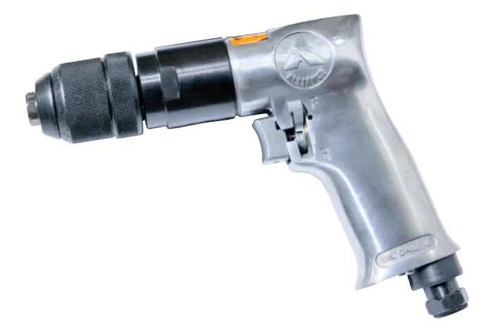 AL-1203MK 3/8" Reversible Air Drill with Metal Keyless Chuck